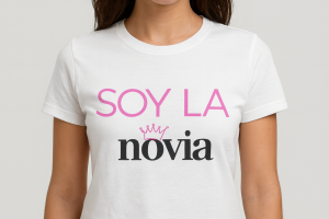Camiseta despedida Soy la novia