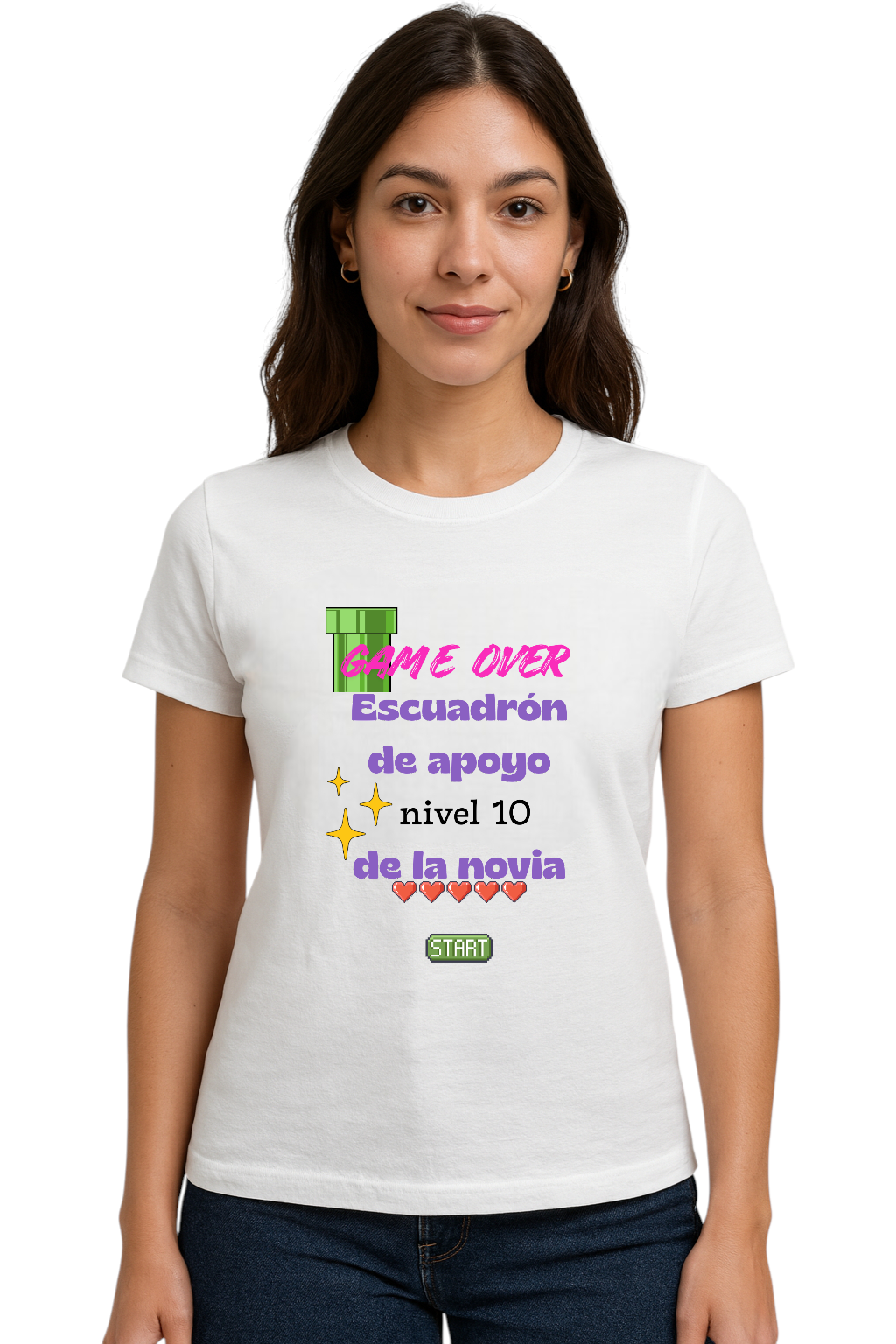 Camiseta despedida Gamer amigas