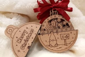 Colección 5 bolas fantasía con caja