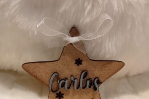 Adorno navideño estrella