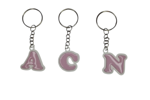 Llavero letra personalizada 3D