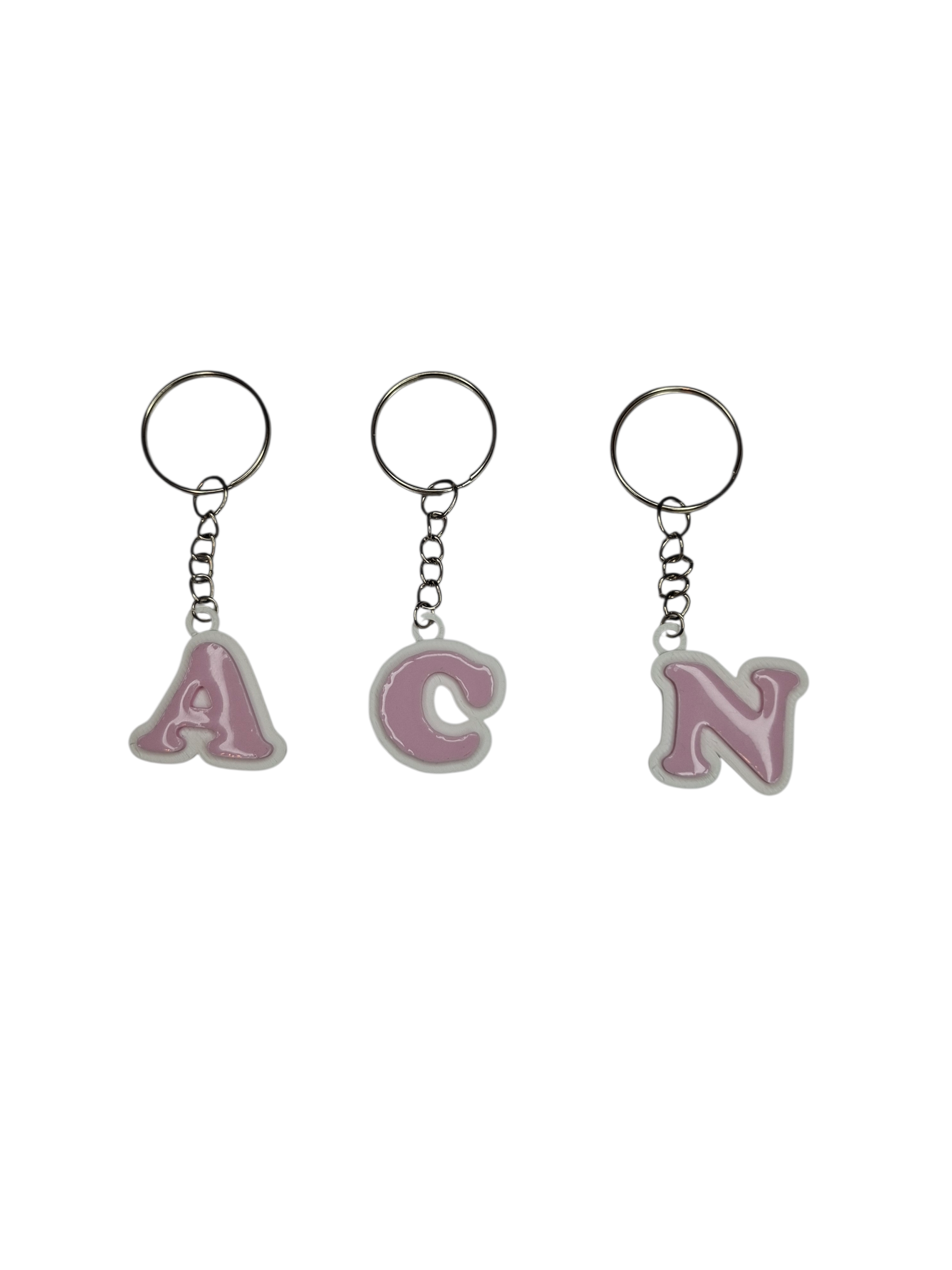 Llavero letra personalizada 3D