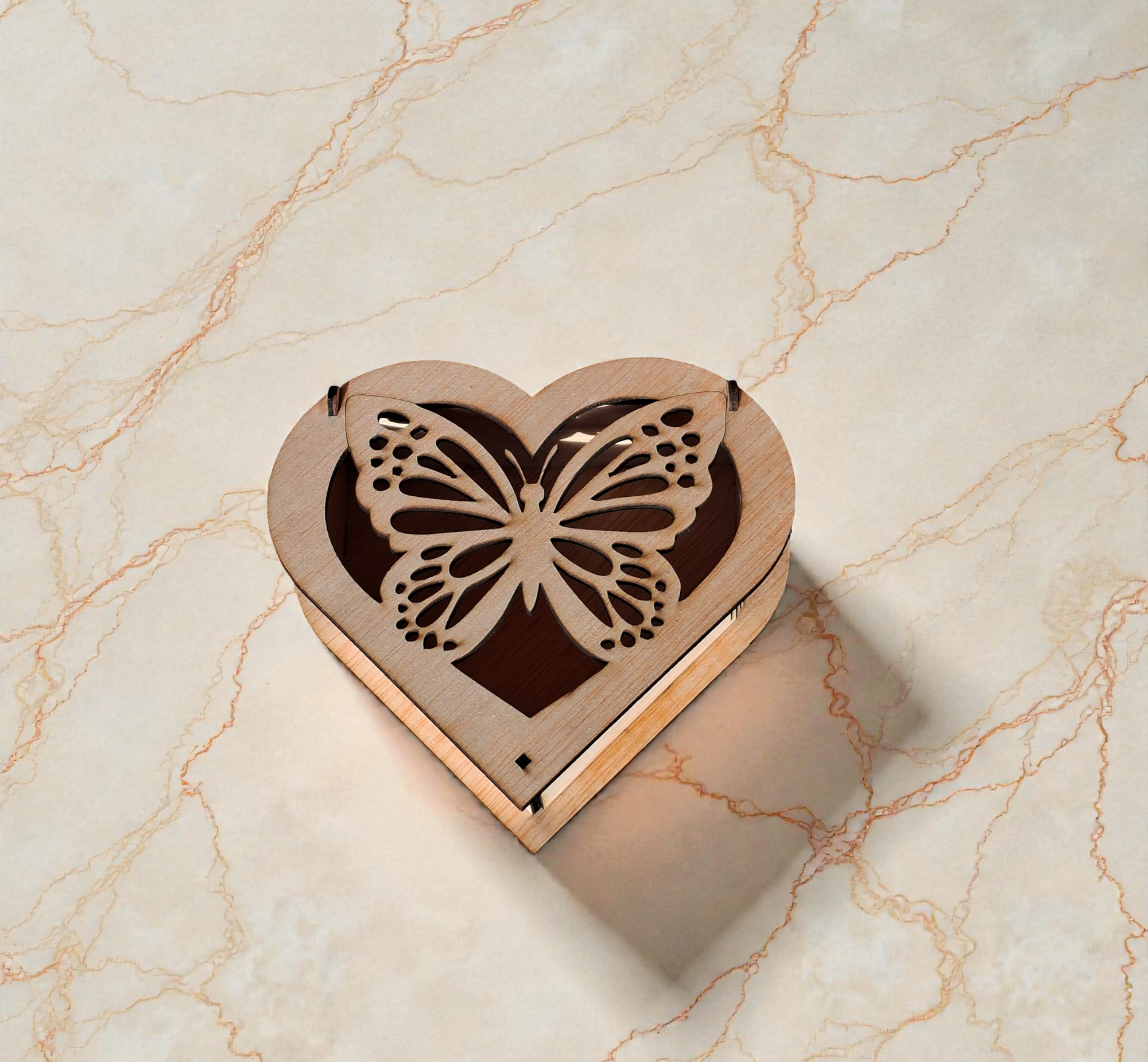 Caja mariposa