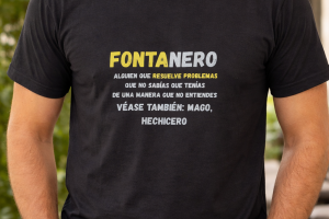 Camiseta fontanero