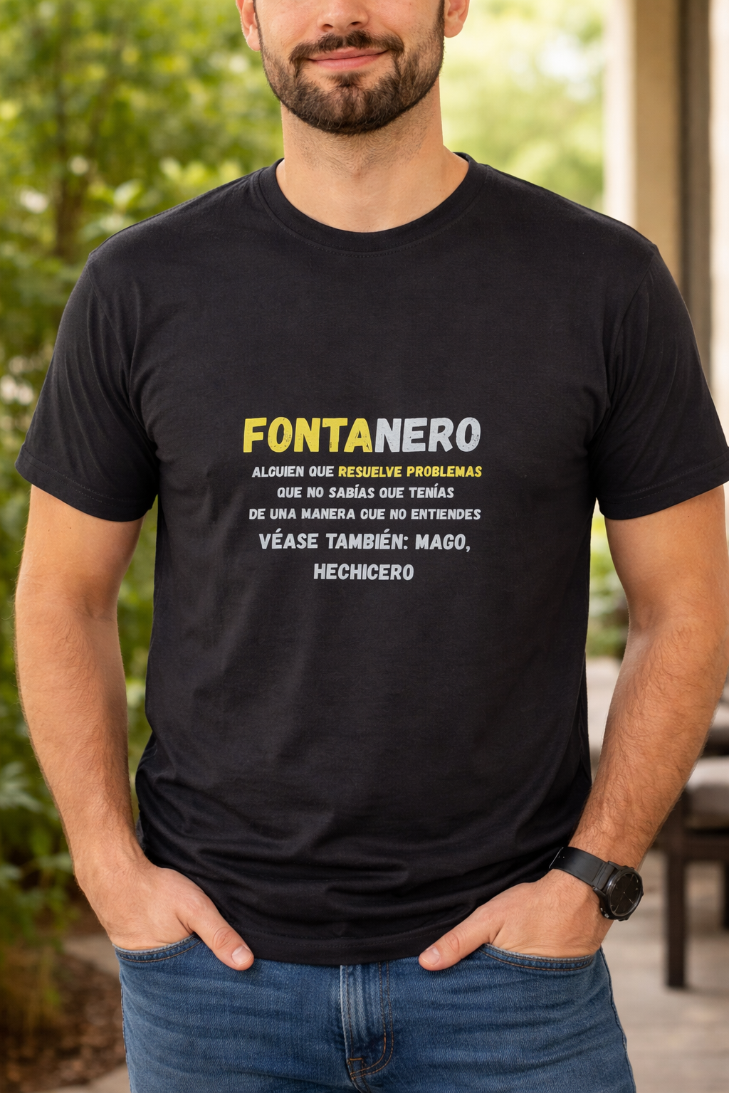 Camiseta fontanero