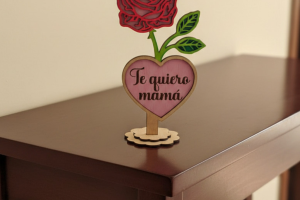 decoración Te quiero mamá